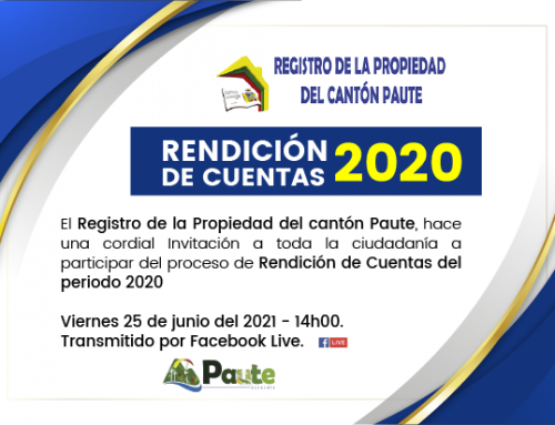 Rendición de Cuentas del Periodo 2020